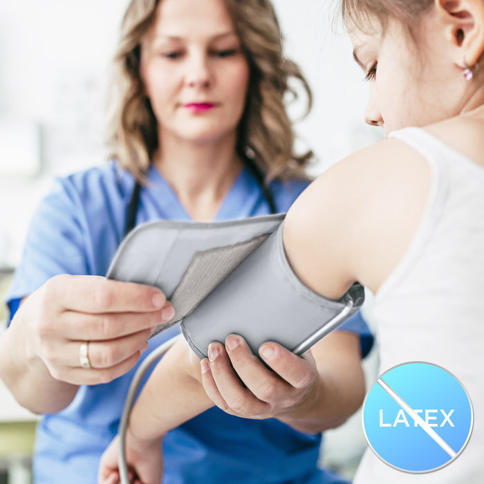 Duronic Replacement Blood Pressure Monitor KIDS CUFF Paediatric Blood Pressure Cuff 16-22cm Spare Kids BP Monitor Cuffs for Children Small Adults Teens Arms Health Monitoring