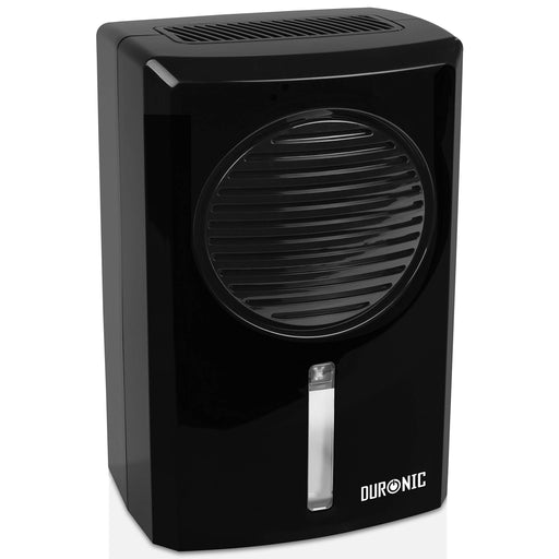 Duronic Compact Dehumidifier DH05 500ML Portable Eco-Efficient Prevent and Absorb Damp, Mould, Moisture Absorber for Home, Kitchen, Garage, Bedroom Black