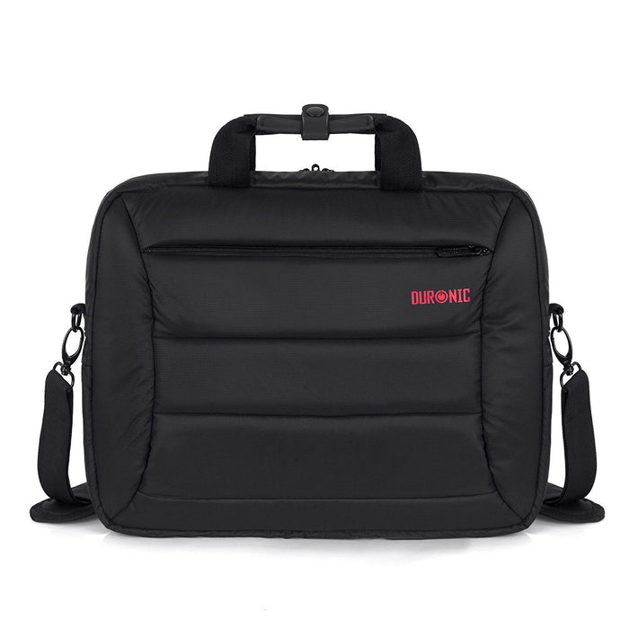 Duronic Laptop Messenger Bag LB12 Cabin Bag Water Resistant Backpack Travel Bags for Students Office Workers Cross Body Bag 15.6β Laptop Sleeve for Business University Travelling Gift for Women Men