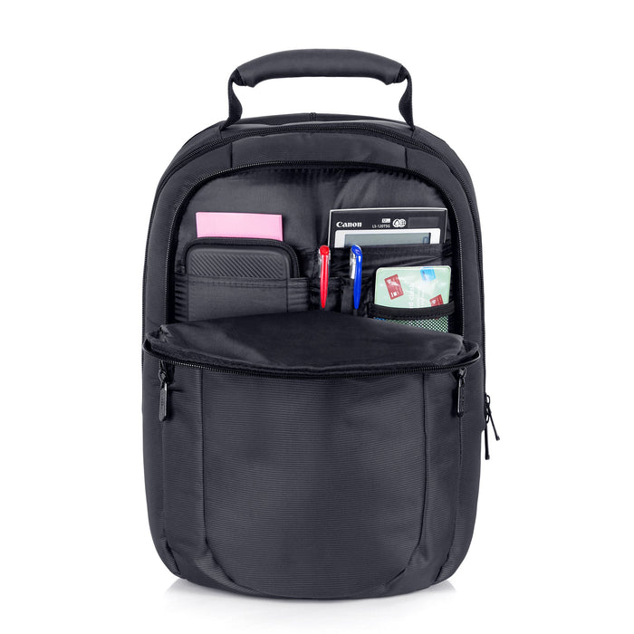 Duronic Travel Laptop Backpack, Lightweight Laptop Bag Work Bag, 15.6” School Rucksack, Backpack for Computer, business, school, Children, Ladies, Gym, Water Resistant, Gift for Women for men LB15