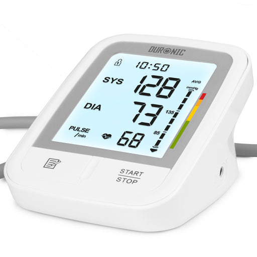 Duronic Blood Pressure Monitors BPM95 CE Approved Blood Pressure Machine Automatic BP Machine Certified Medical Device with 2 x 99 Records Upper Arm BP Monitor Cuff 22cm-32cm for Home Use