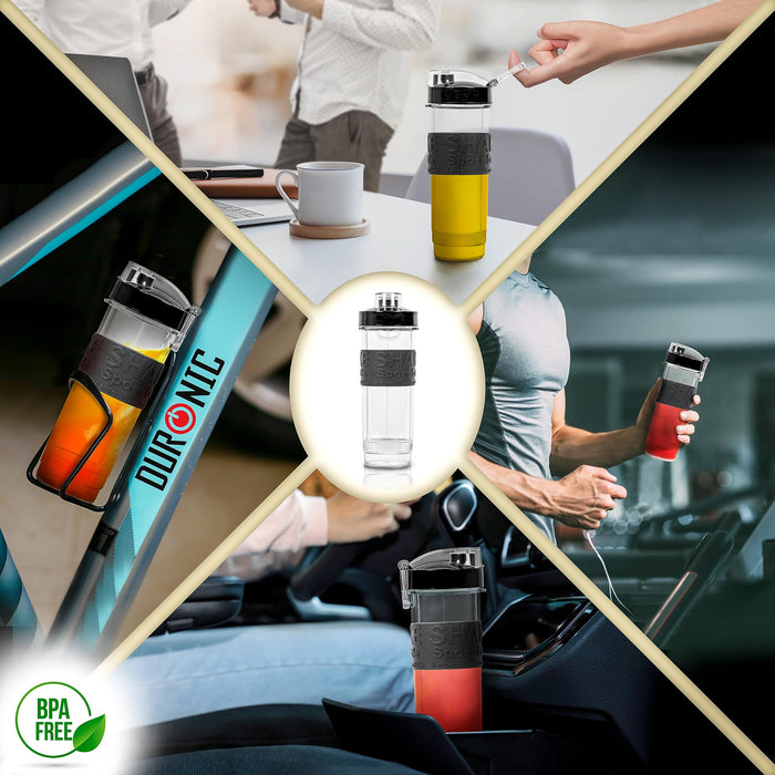 Duronic BL530 mini blender BPA free to use in different settings for juices, protein shakes, juices, smoothies