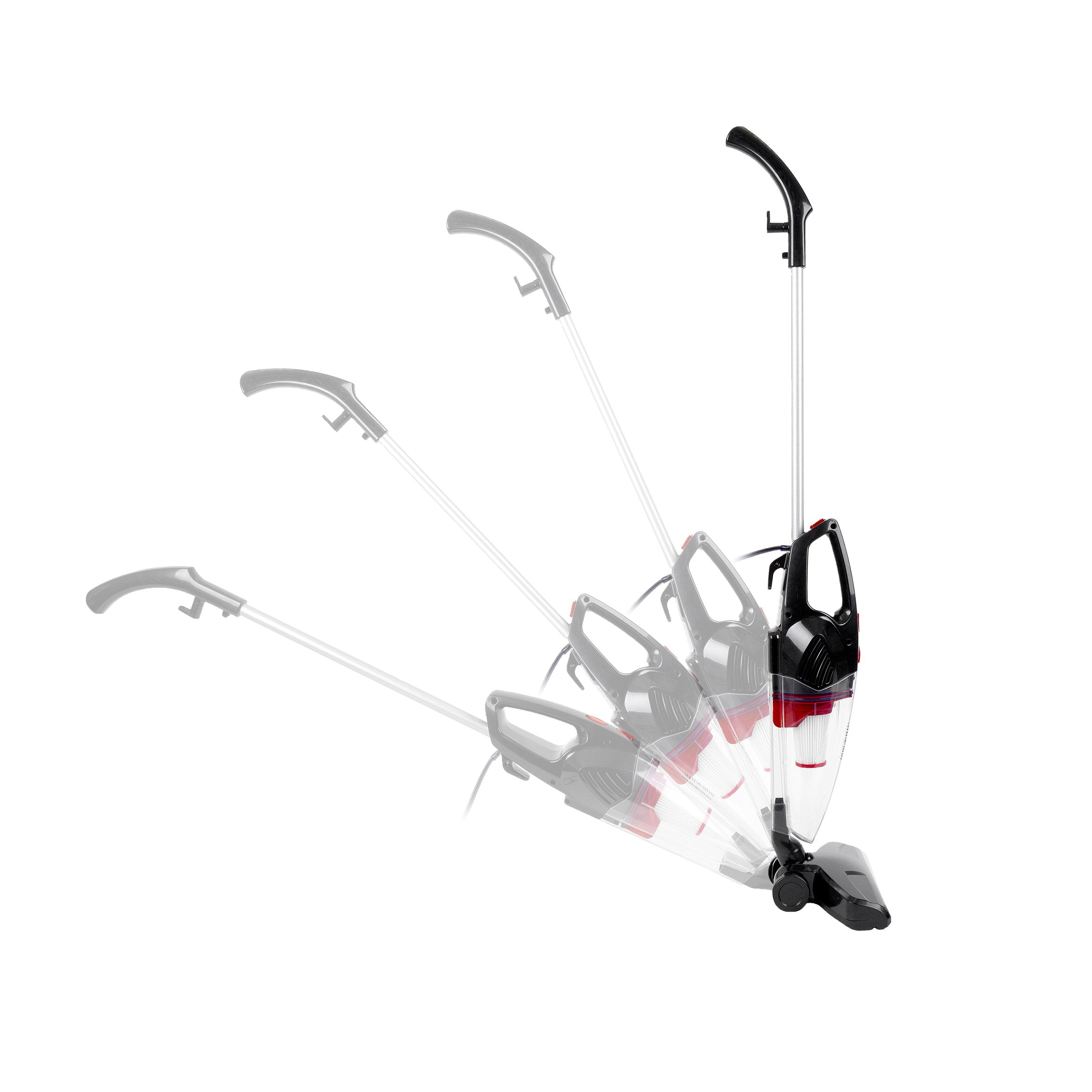 Duronic VC8 BK upright vacuum cleaner multiple versatile ways of cleaning