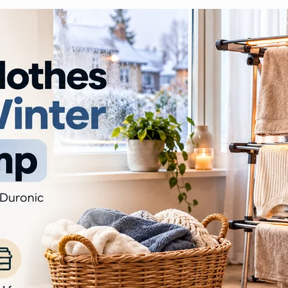 How to Dry Clothes Indoors in Winter Without Damp