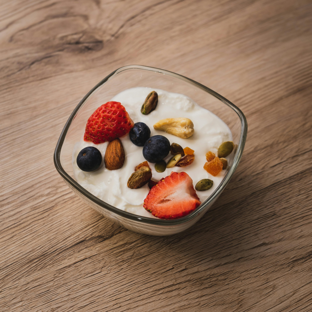 yoghurt with fruit and nuts yoghurt maker homemade yoghurt