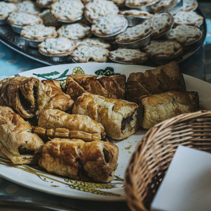 sausage rolls made in the duronic air fryer