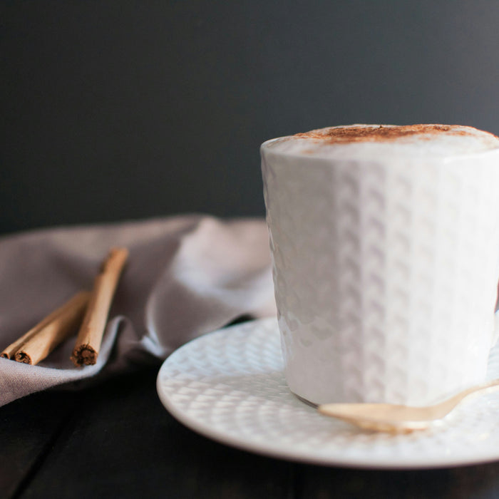 Delicious frothy hot chocolate made using the Duronic MF500 electric milk frother