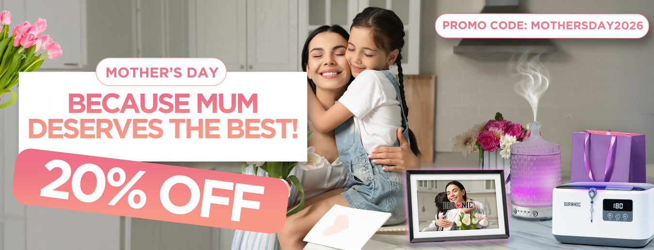 Mother's Day celebrated with family using Duronic products