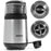 Duronic CG355 Electric Coffee Grinder, 220ml Spice Mill, Stainless Steel, Fast One-Touch Grinding with Separate Dry and Wet cups for Coffee, Spices, Nuts, Seeds, Pastes and Sauces, 150W