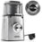 Duronic CG650 Electric Coffee Grinder, 220ml Spice Grinding Cup, Silver, Compact Coffee Grinder & Spice Mill, Adjustable Coarseness Knob, Push-to-Grind Pulse, Silicone Seal Lid, 150W