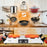Duronic Electric Hot Plate HP2 WE, 2500W Double Burner Hob, Portable Table Top Cooker with Cast Iron Ring & Cool-Touch Handles for Camping, Caravans, Home, Small Kitchens, White