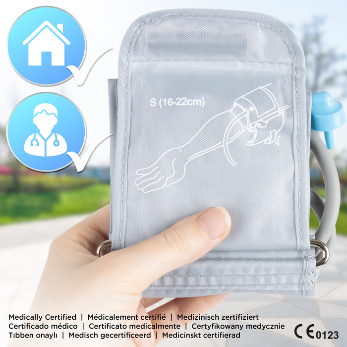 Duronic Replacement Blood Pressure Monitor KIDS CUFF Paediatric Blood Pressure Cuff 16-22cm Spare Kids BP Monitor Cuffs for Children Small Arms Health Monitoring