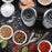 Duronic EMU3 Electric Salt and Pepper Grinder Set 25W Two Automatic Gravity Salt Shakers Rechargeable Pepper Mills One Handed Spice Grinder with LED Light, Adjustable Coarseness