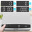 Duronic Digital Kitchen Scales KS1009 Electronic Kitchen Scale Weighing Measuring Baking Scale for Office School Cooking Baking Postal Pet Food Measurement Baker Weight Scale, with Tare LCD Display
