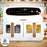 Duronic Twin Air Fryer AF24 WG Dual Zone Cooker 10L Dual Drawers 10-in-1 Double Basket AirFryer for Family, Uses No Oil, Air Fry, Roast, Bake, Dishwasher Safe Non-Stick Baskets, White Gold