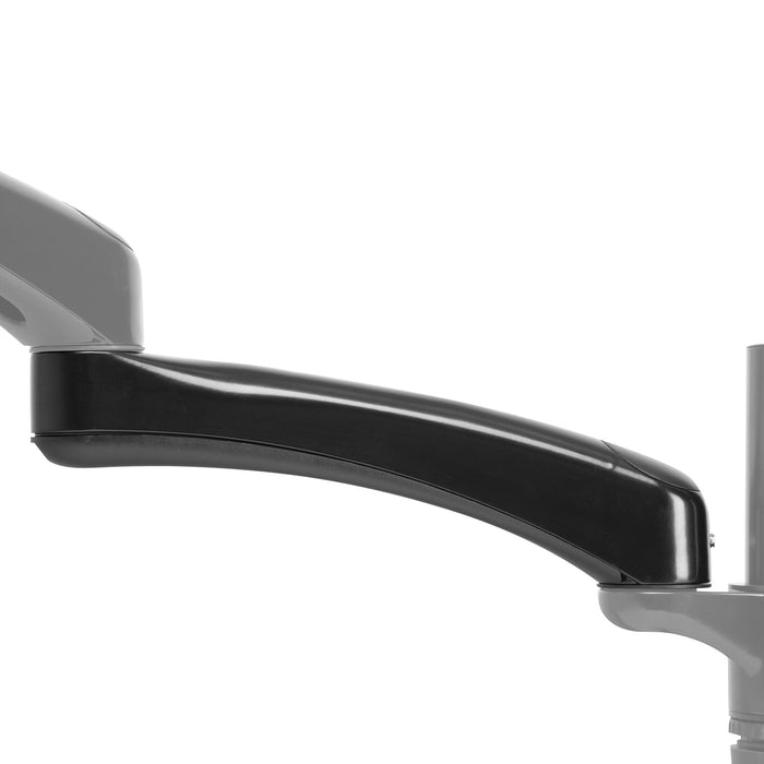 Duronic Spare Monitor Arm DM45 DM55 [SINGLE] 1x Arm Compatible with All Duronic Monitor Desk Mounts and Poles | BLACK | Aluminium | Use to Extend DM451, DM452, DM453, DM454