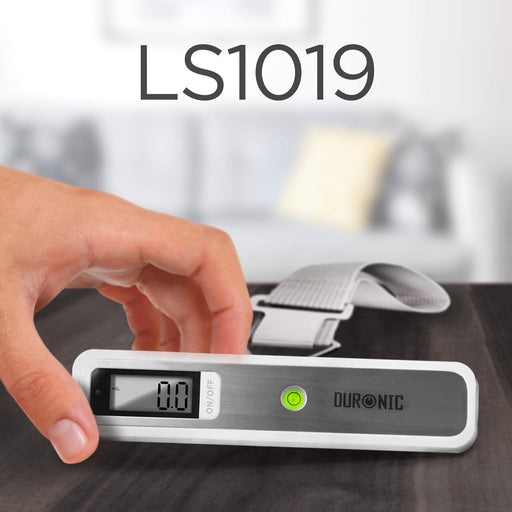 Duronic Luggage Scale LS1018 Digital 50KG Capacity for | Bag | Suitcase | Travel | Digital | Scales Weights with straps and batteries for Travel | Outdoor | Home