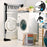 Duronic CA20 BK Electric Clothes Airer 3 Tier Heated Indoor Laundry Drying Rack with Washing Pegs 202W Foldable Sock Hanger Lightweight Garment Dryer Stand for Hats Gloves Small Spaces Home