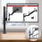 Duronic Monitor Arm Stand DM451X2 | Single PC Desk Mount | Aluminium | Height Adjustable | For One 13-27 LED LCD Screen | VESA 75/100 | 13kg Per Screen | Tilt -90°/-45°, Rotate 360°