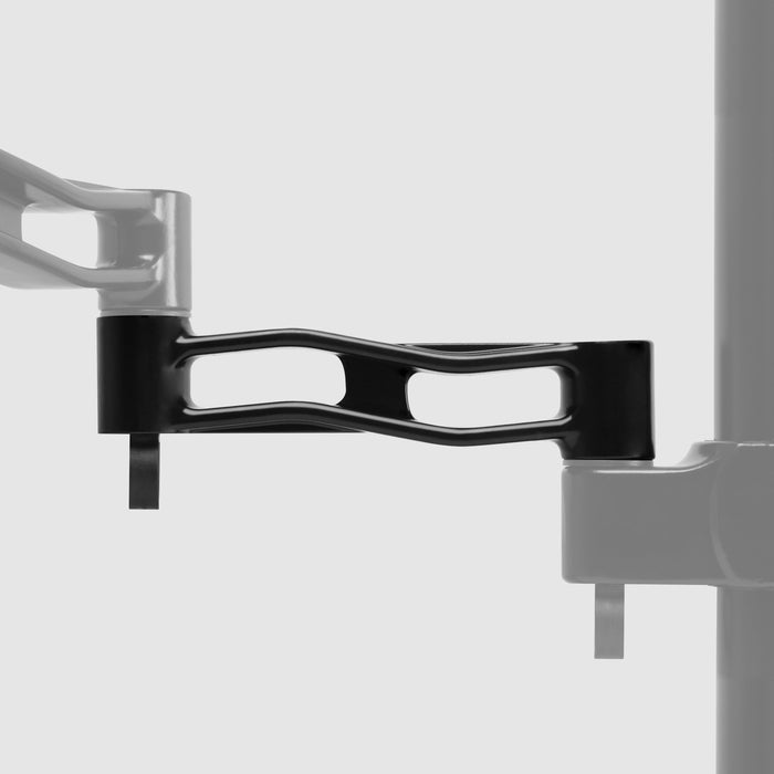 Duronic Spare Monitor Arm DM35 [SINGLE] 1x Arm Compatible with All Duronic Monitor Desk Mounts and Poles | BLACK | Aluminium | 18cm x 4cm | Use to Extend DM351, DM352, DM353, DM354