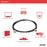 Duronic HDMI Cable [ HDC02 /1] | 1 Metre | BLACK | 1080p High Speed HDMI 1.4 & Ethernet Lead | 24K Gold Plated Swivel Connectors | Good for PS4 PS3 Xbox Nintendo Sky+ HD Virgin TV DVD BluRay