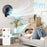 Duronic FN42 BK Wall Mounted Fan with Remote Control 52.8dB Quiet 16" Cooling Fan with 3 Speed Settings, 60° Oscillation, 7.5H Timer for Home, Office, Bedroom & Kitchen Black