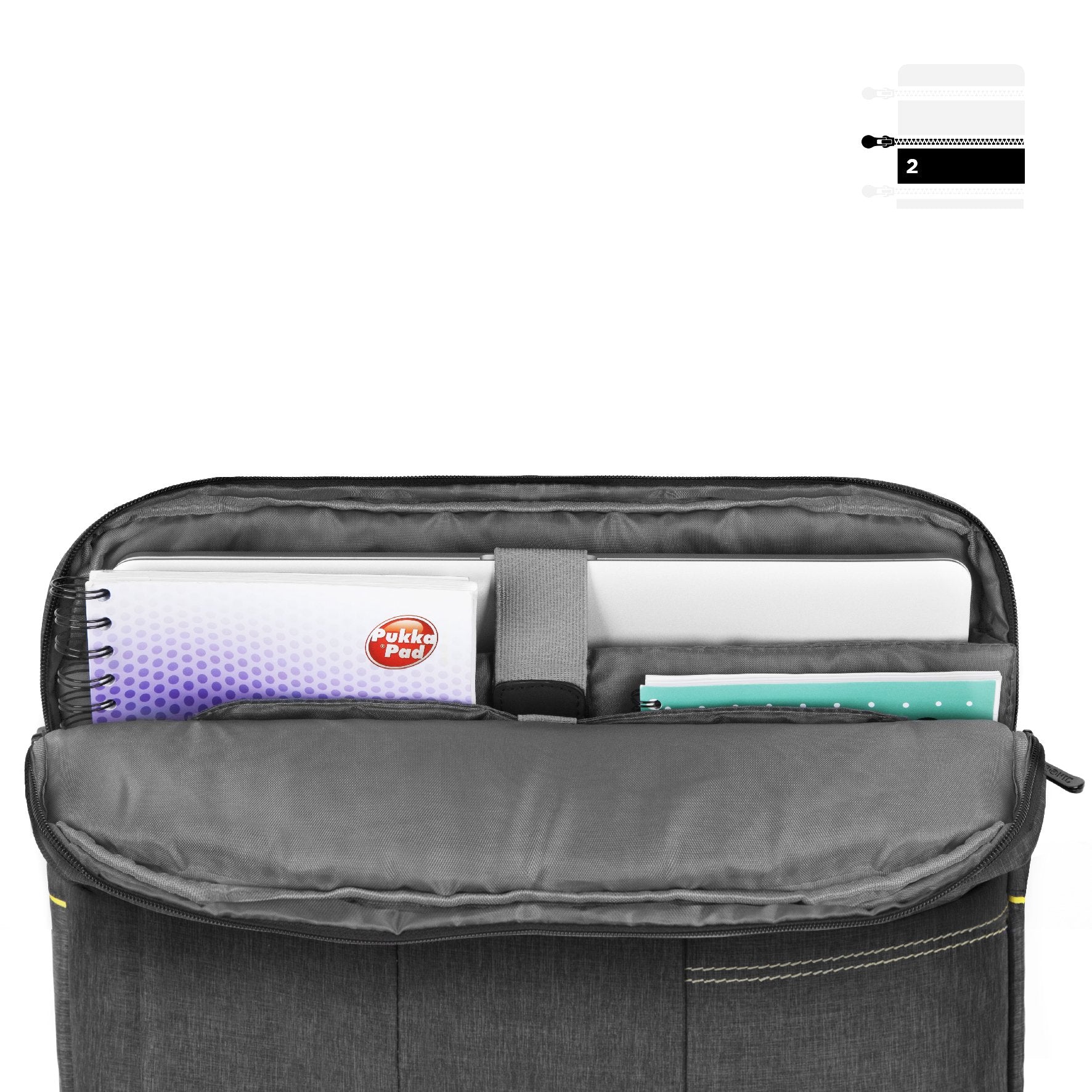 Duronic Travel Laptop Messenger Business Work Shoulder Bag LB14 | University College School MacBook Tablet Case Protector Sleeve | Up to 15.6 Inch Internal Laptop Sleeve | Water Resistant