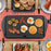 Duronic GP20 Teppanyaki Grill Electric BBQ Grill Indoor BBQ Grilling for Party Teppanyaki Grills Indoor Barbecue Grills Electric Griddle Hot Plate Large Non-Stick Table Top Grilling Easy Clean 52x27cm