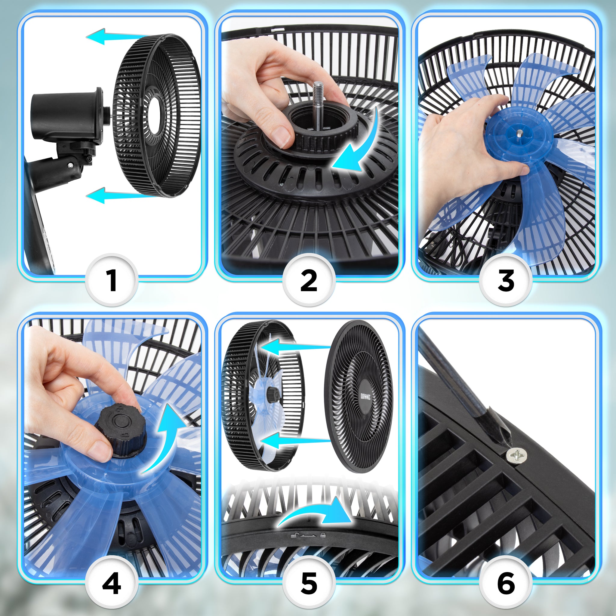 Duronic FN12 BK Wall Mounted Fan with Remote Control 50.4dB Quiet 12” Cooling Fan with 3 Speed Settings, 60° Oscillation, 7.5H Timer for Home, Office, Bedroom & Kitchen Black