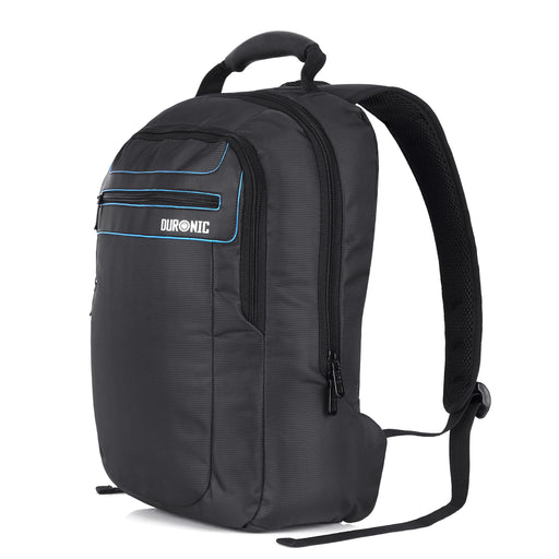 Duronic Travel Laptop Backpack, Lightweight Laptop Bag Work Bag, 15.6” School Rucksack, Backpack for Computer, business, school, Children, Ladies, Gym, Water Resistant, Gift for Women for men LB15