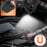 Duronic CT51 Emergency Car Tool, Multifunctional Seatbelt Cutter with Pin Hammer, Car Escape Tool with Window Breaker, SOS Alarm and Magnetic Flashlight with USB-C Charging for Cars, Vans & Truck