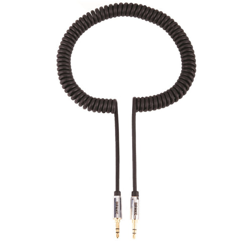 Duronic 2M Aux Audio Cable with gold-plated connectors and durable Duronic brand metal housing.