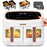 Duronic AF34 WE healthy white oil free air fryer with dual cooking zones fries roasted vegetables
