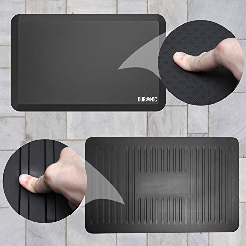 Duronic Anti-Fatigue Mat demonstrating its cushioned texture.