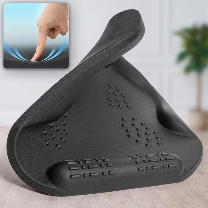 Duronic Anti-Fatigue Mat featuring massage pressure points and a contoured design for neck pain relief and posture correction.