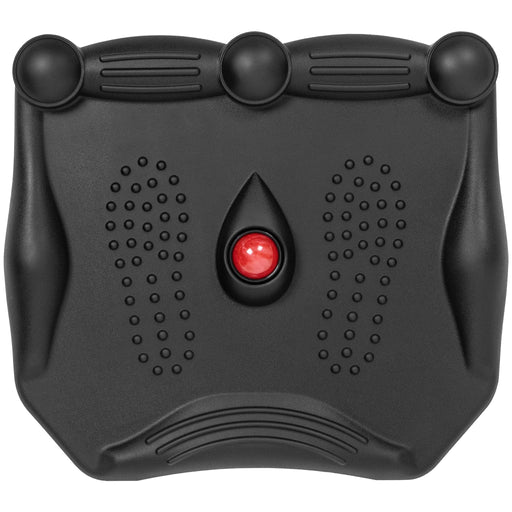 Duronic Anti-Fatigue Mat featuring textured foot massage points and a center massage ball for office and home desk use.