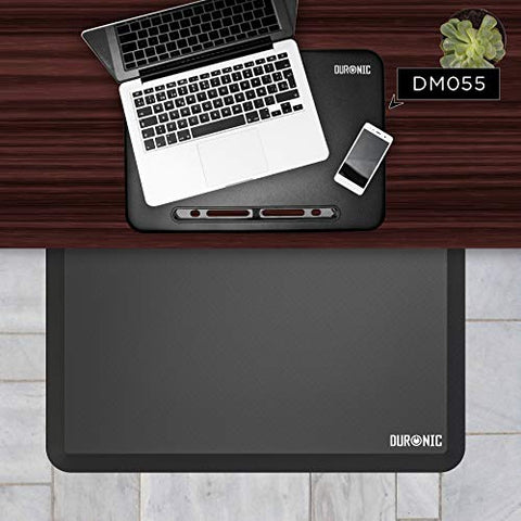 Duronic Anti-Fatigue Mat on wooden desk.