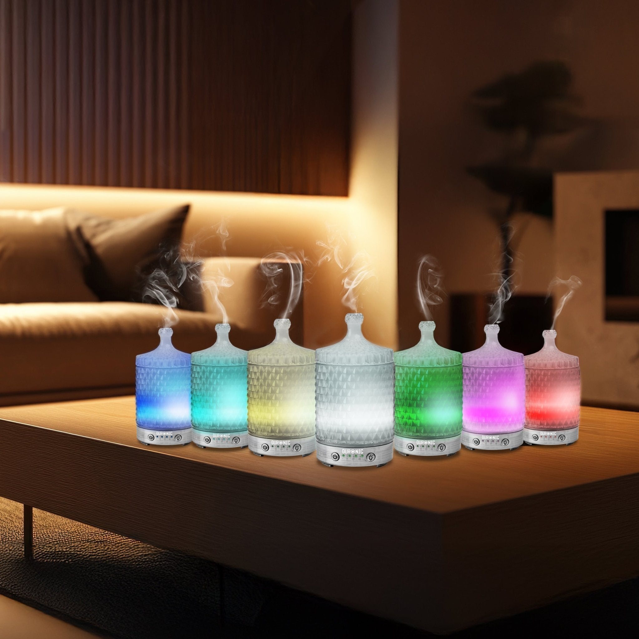 Duronic Aromatherapy Diffuser with different colours