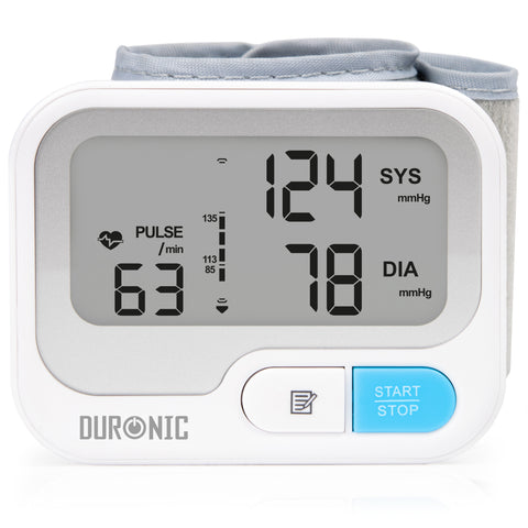 Duronic BPM65 wrist blood pressure monitor certified medical device for home use
