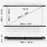 Duronic Bar Projector Screen with dimension