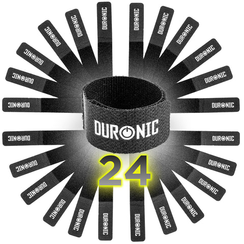 Duronic Cable Ties arranged in a circle.