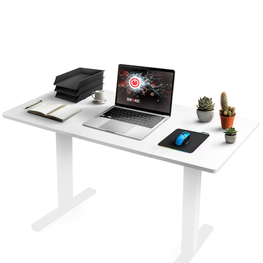 Duronic Desk Top with office supplies on it