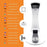 Duronic Digital Kitchen Scale featuring a glass platform, digital display, and wall-mountable design.