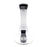 Duronic Digital Kitchen Scale featuring a round glass platform and an upright LCD display.