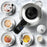 Duronic EK43 temperature control kettle with various temperatures for different beverages, such as tea, coffee, hot chocolate and more