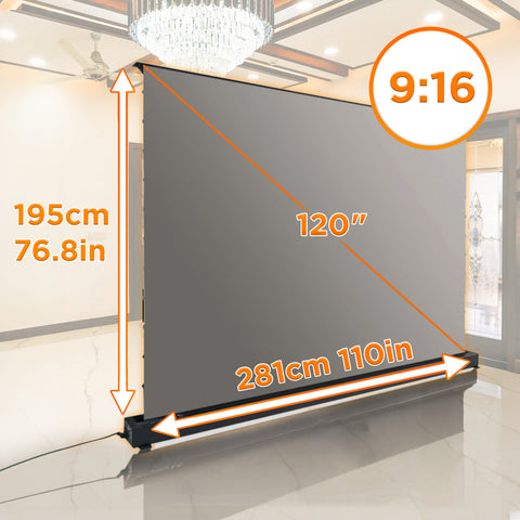 Duronic Electric 120” with product dimension