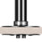 Duronic Grommet securely clamped to a light wood desk surface.
