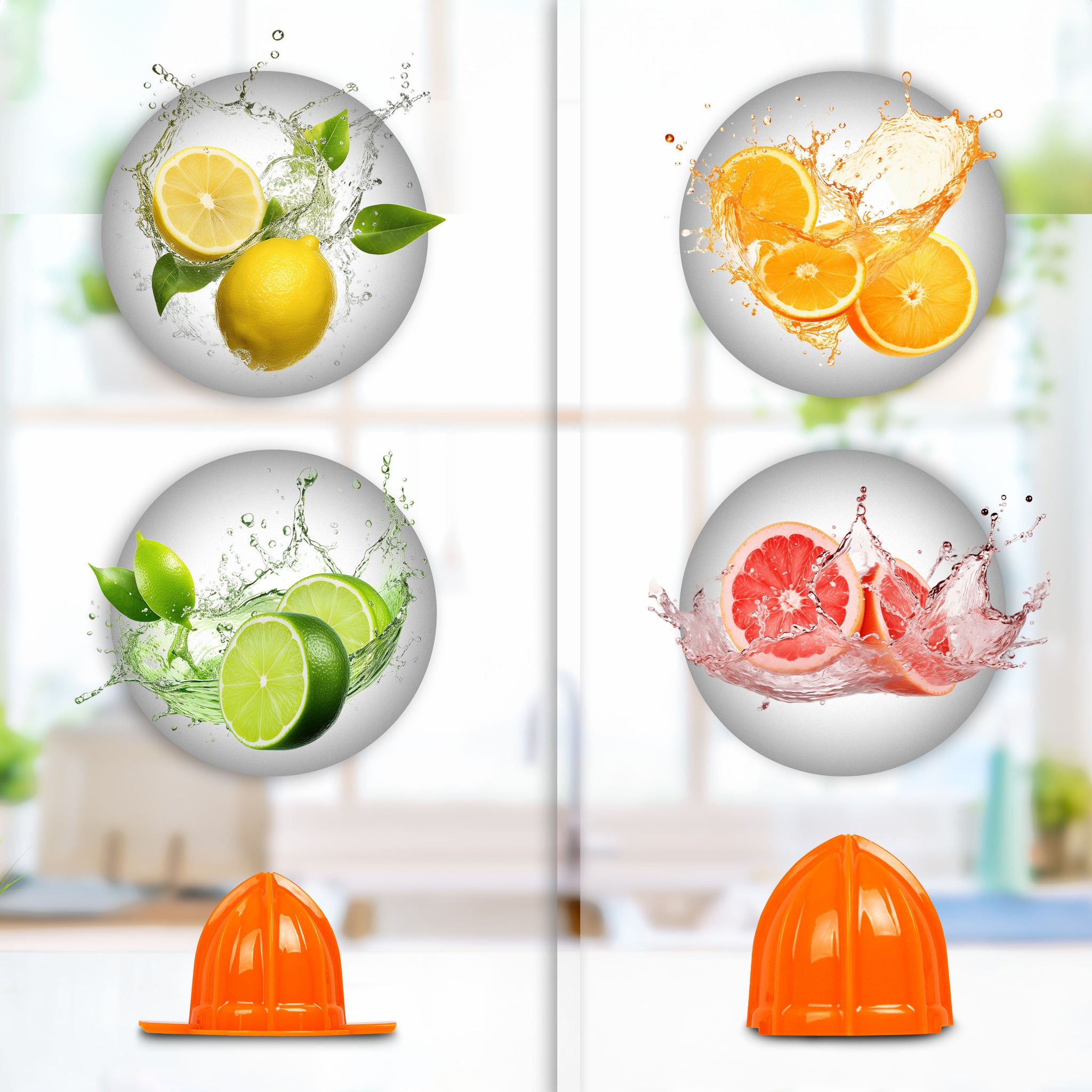 Duronic JE407 electric citrus juicer with 2 cones for different fruits lemon, lime, orange, grapefruit