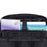 Duronic Laptop Backpack showing a padded laptop sleeve with a notebook and small folder inside.