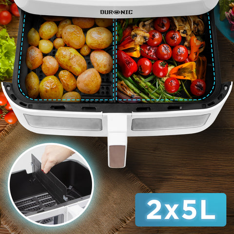 Duronic Large Drawer highlighting a removable divider for flexible cooking